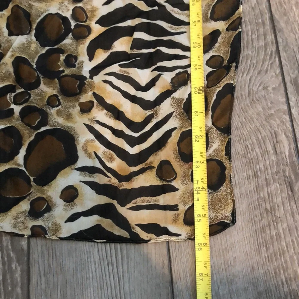 Leopard Print Scarf